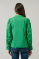 Ziana Button Down Ric Rac Trim Shirt