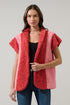 Ozma Color Block Janna Sherpa Vest