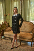 Ciana Button Down Collared Mini Dress