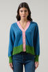 Hendria Color Block Cardigan