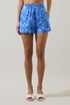 Kaidy Tropical High Waisted Shorts