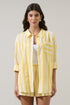 Fays Striped Dalton Boyfriend Button Down Shirt