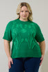 Winsley Floral Embroidered Sweater Top Curve