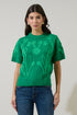 Winsley Floral Embroidered Sweater Top