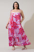 Barba Tropical Veth Shift Maxi Dress Curve