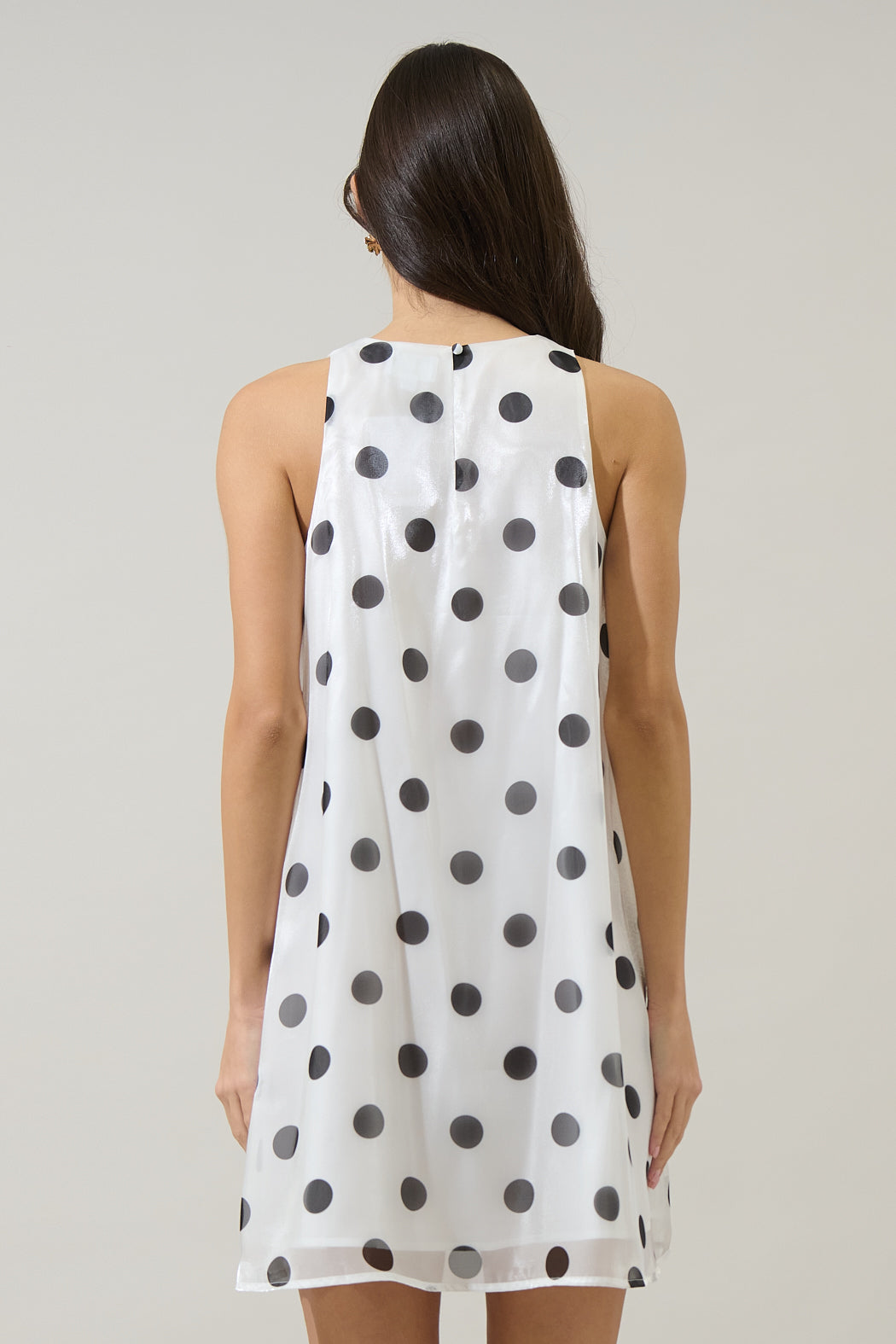 sleeveless organza dress Maggy London Sleeveless Organza Dress