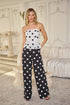 Randal Polka Dot Wide Leg Pants