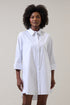 Kaira Poplin Button Down Shirt Dress