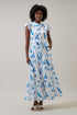 Bluebird Riah Button Down Maxi Dress