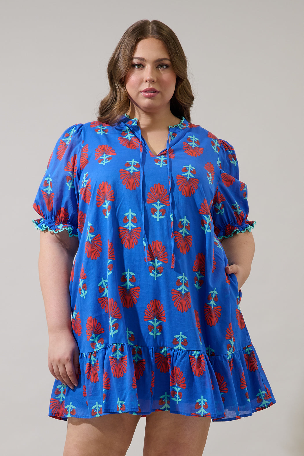 lucinda mini dress Lucinda Mini Dress Light Blue / S