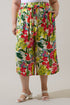 Wissa Tropical Bien Wide Leg Pants Curve
