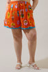 Maury Postcard Halle Drawstring Shorts Curve