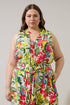 Wissa Tropical Miley Sleeveless Blouse Curve