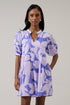 Fawna Shift Mini Dress Nataly Floral