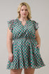 Sardy Mini Dress Gercy Abstract Curve