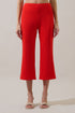 Hemary Cropped Flare Pants