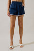 Sailboat Poplin Track Shorts