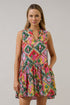 Loly Trapeze Mini Dress Tropical