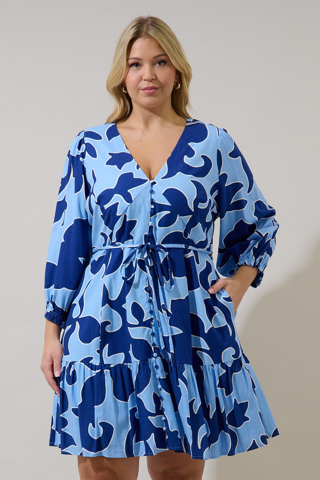 mini dress curve Enza Costa S/S Supima Curve Mini Dress