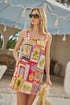 Auriel Shift Mini Dress Talmar Postcard