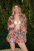 Boyfriend Button Down Shirt Tropical