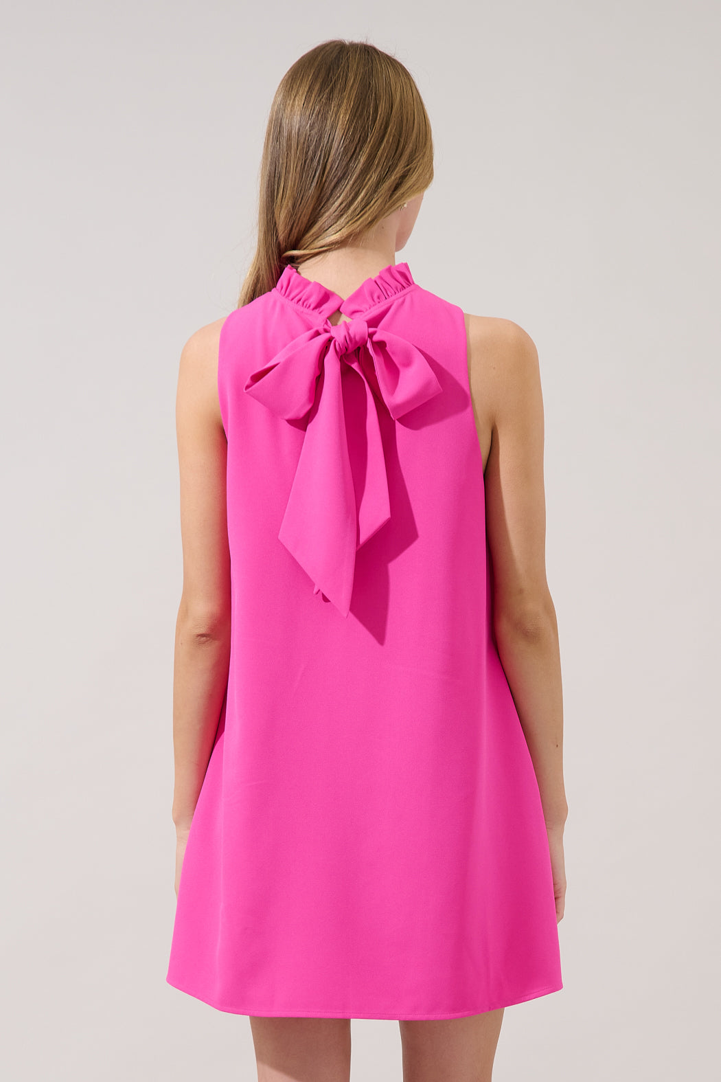 mini trapeze dress Vila - Chiffon Trapeze Mini Dress - Women - Polyester - 38 EU