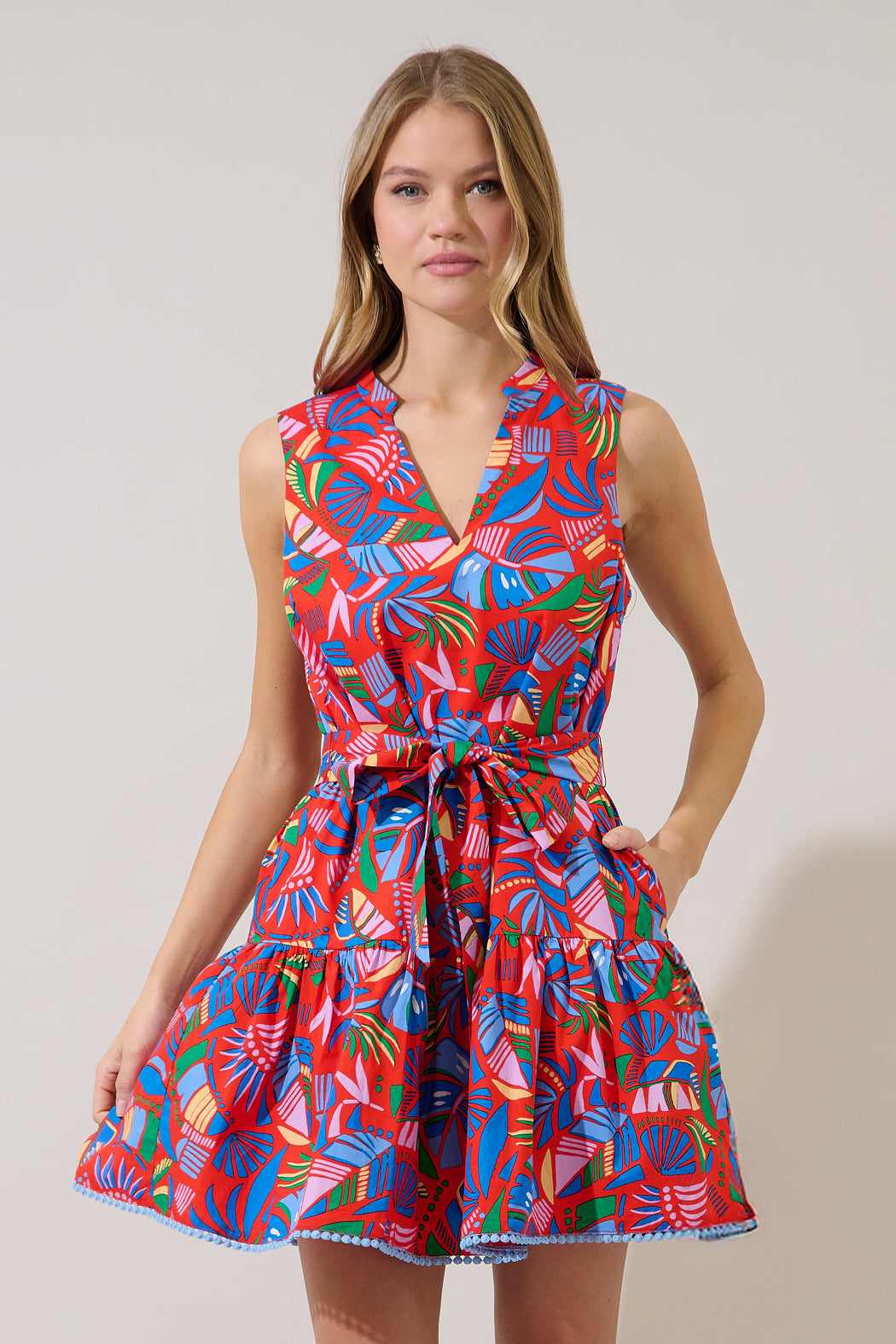tropical mini dresses Tropical Beach Mini Dress