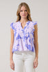 Tracy Pleated Top Nataly Floral