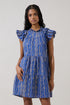 Lauren Shift Mini Dress Eyelet