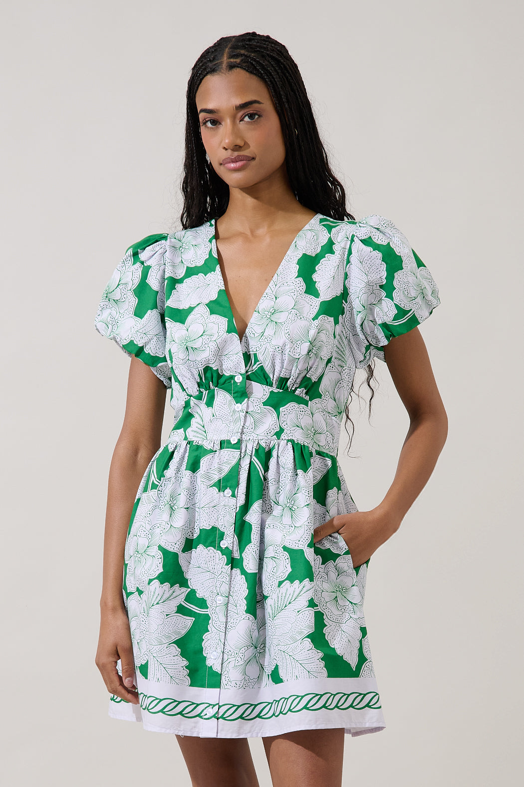 floral mini dress formal Tulle with Pink 3D Embroidery K52183 Its sheer bodice Perfect Vacay Floral Print Mini