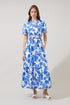Belraj Poplin Maxi Dress Glantis Floral