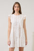 Katelyn Eyelet Tiered Mini Dress