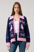 Duck Pond Contrast Long Sleeve Sweater