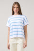 Veronia Striped Oversized Knit Top