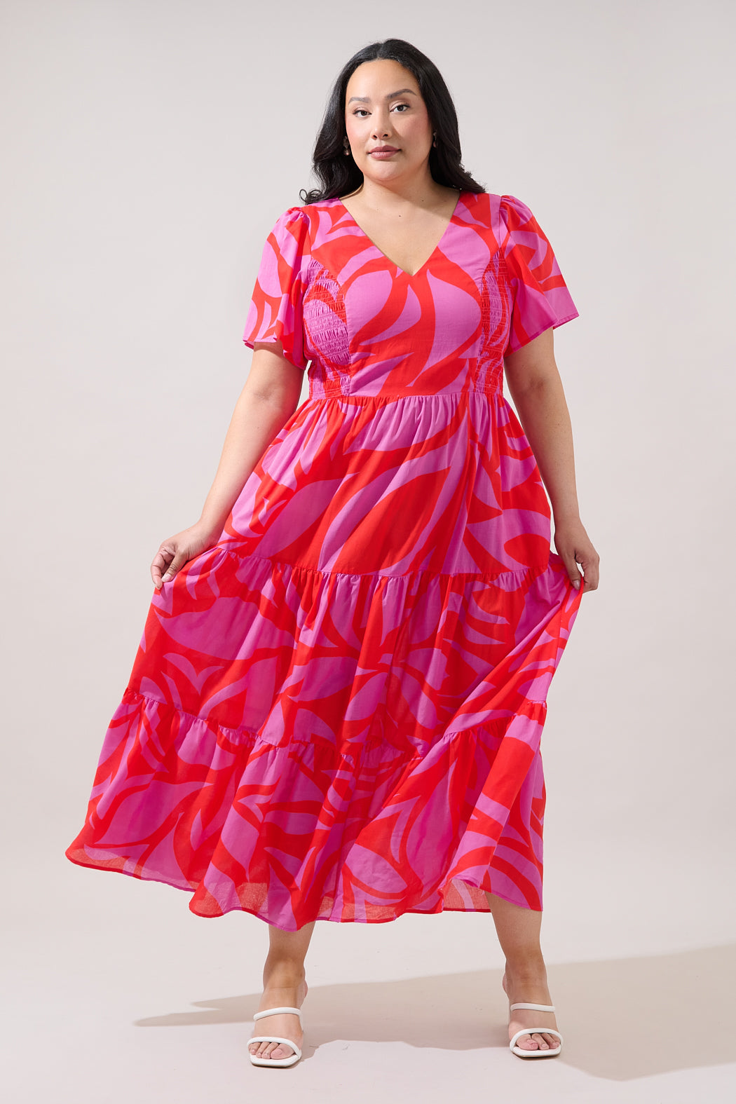 alexis silk midi dress Alexis Midi Dress, in Rose Gold Luxe Satin, Size: Small | Show Me Your Mumu