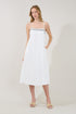Brasie Flowy Sleeveless Midi Dress