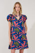 Vermina Shift Mini Dress Tropical