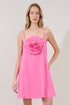 Raisley Rose Shift Mini Dress