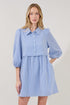 Jurane Long Sleeve Mini Dress Stripe