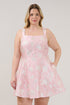 Blakely Jacquard Elvisa Mini Dress Curve