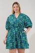 Hesper Mini Dress Marlin Curve