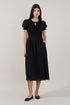 Tamry Smocked Midi Dress