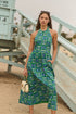 Daine Halter Neck Maxi Dress Marlin