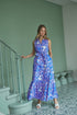 Cileah Collared Maxi Dress Floral