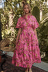 Wilderra Pleated Midi Dress Pantheress