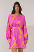 Gregoria Long Sleeve Mini Dress Floral