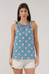 Marra Sleeveless Top Geo