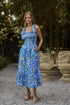 Mitzy Smocked Midi Dress Floral