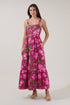 Krisy Sleeveless Maxi Dress Floral