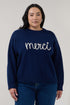 Merci Long Sleeve Sweater Curve